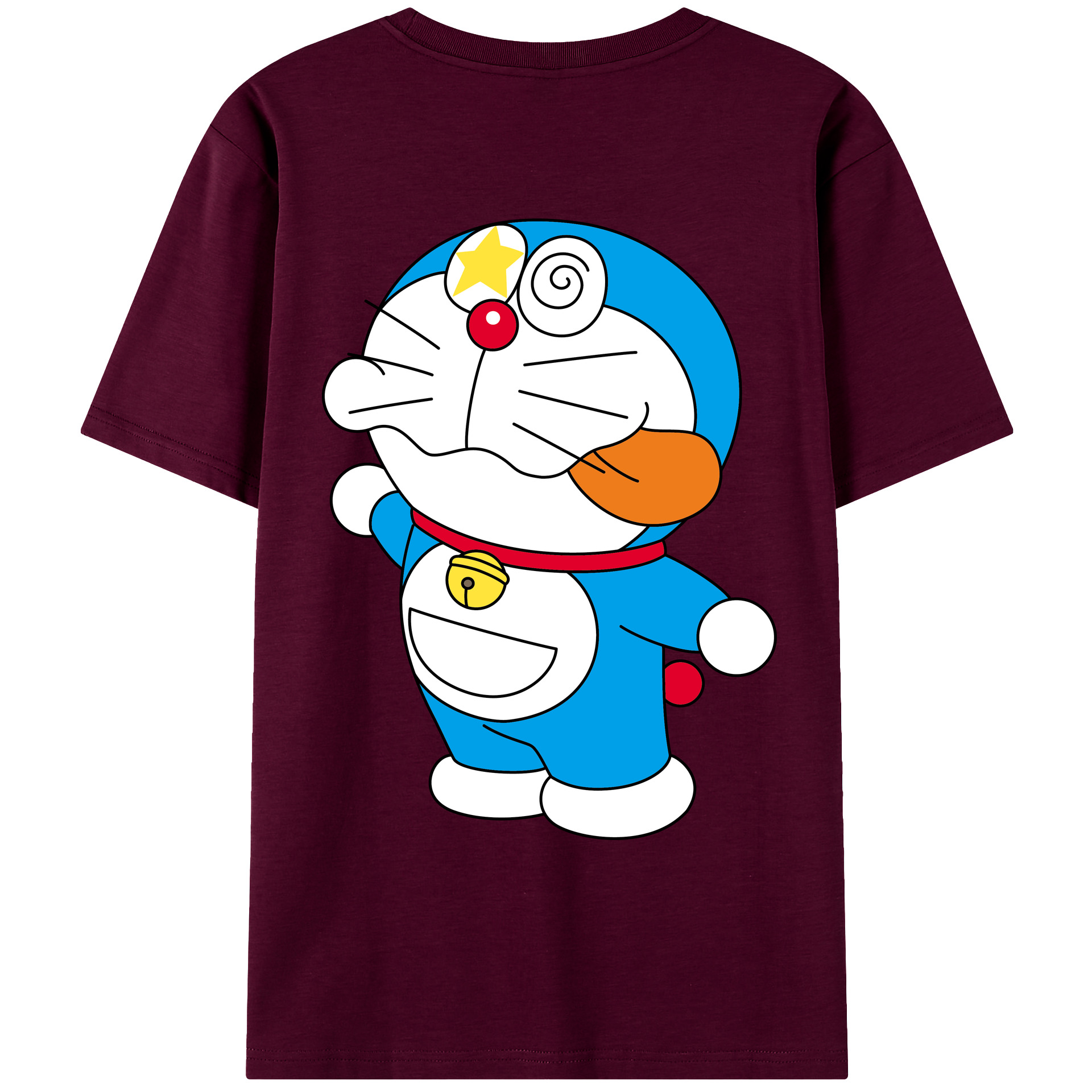 （画像用） ドラえもん Doraemon レディース半袖Tシャツ(バックプリント)